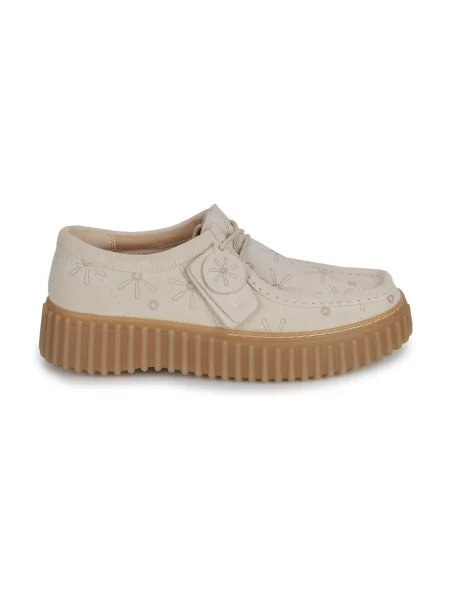 Sneakersy Clarks białe