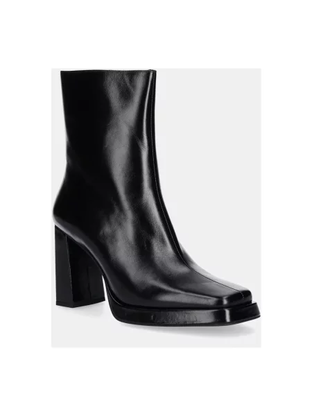 Botki Jeffrey Campbell skórzane czarne