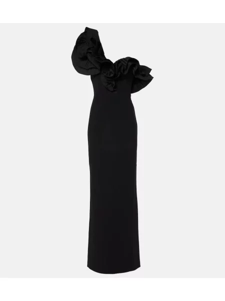 Rochie Rebecca Vallance cu volane negru