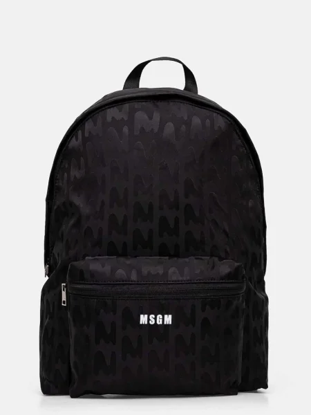 Batoh MSGM pánský velký vzorovaný černá