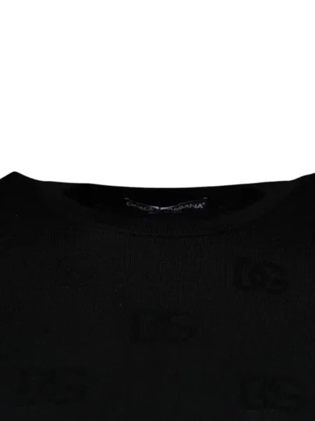 Αμάνικη μπλούζα Dolce & Gabbana μαύρο