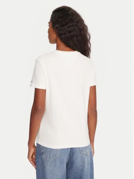Tommy Jeans T-shirt Varsity bijela