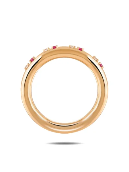 Inel Rosekey roz