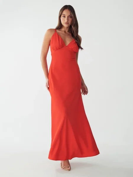 BWLDR Rochie de seară AVONLEA neon portocaliu