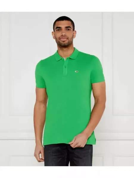 Tommy Jeans Tenisz póló zöld
