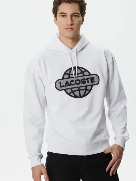 Толстовка Lacoste біла