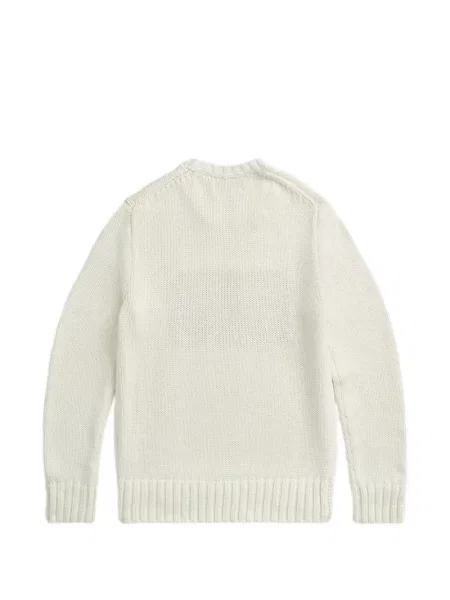 Sweter dziecięcy Polo Ralph Lauren biały