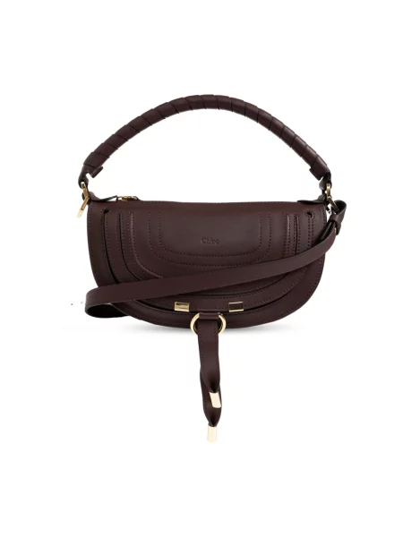 Chloé Torebka Marcie Mini braun czerwona