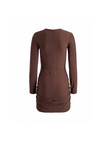 Sukienka mini Jacquemus brązowa