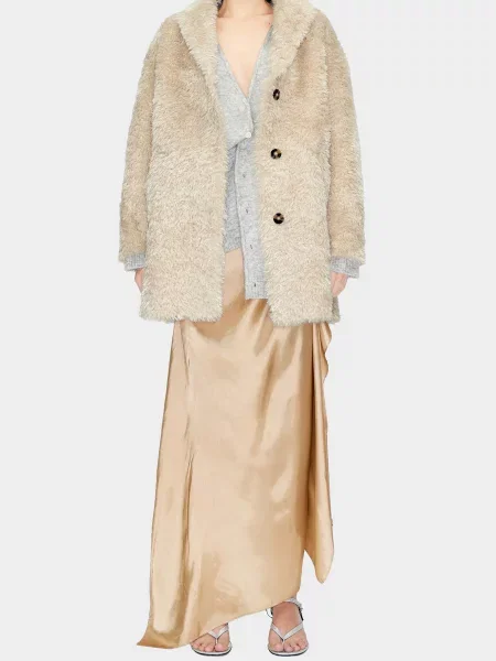 Шуба Bimba Y Lola бежева