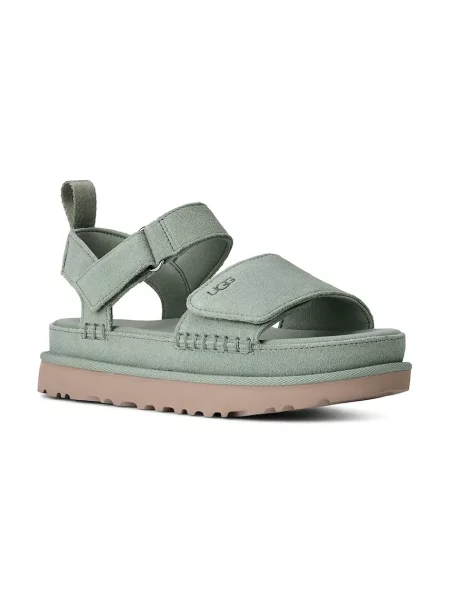 UGG Sandale W GOLDENSTAR | piele întoarsă verde