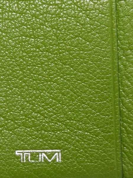 Portofel Tumi din piele verde
