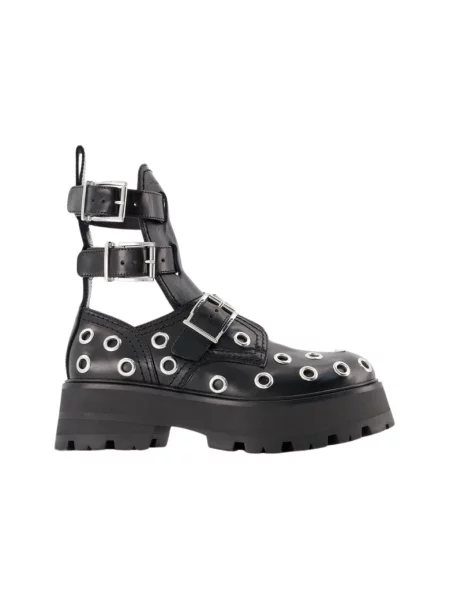 Buty do kostki Alexander Mcqueen czarne