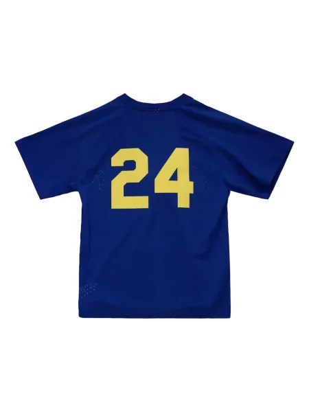 Cămașă Mitchell & Ness din jerseu albastru