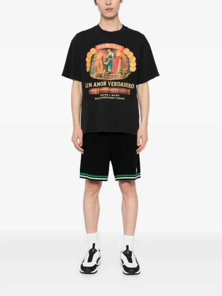 Tricou Melt cu imagine negru