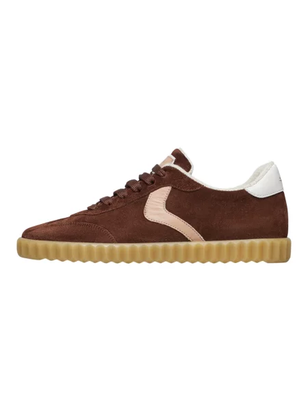 Sneakersy Voile Blanche zamszowe brązowe