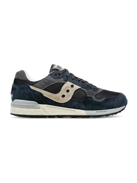 Sneakersy Saucony skórzane niebieskie