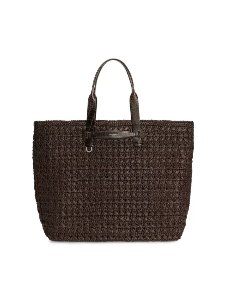 Torba Dolce And Gabbana biznesowa brązowa
