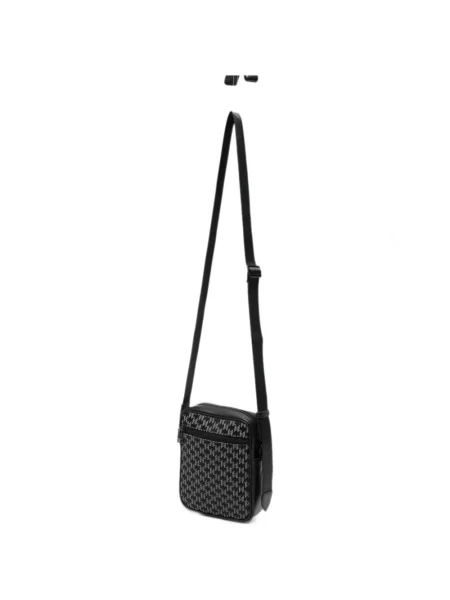 Geantă crossbody Karl Lagerfeld K/Monogram negru