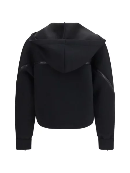 Hanorac cu glugă Wolford negru