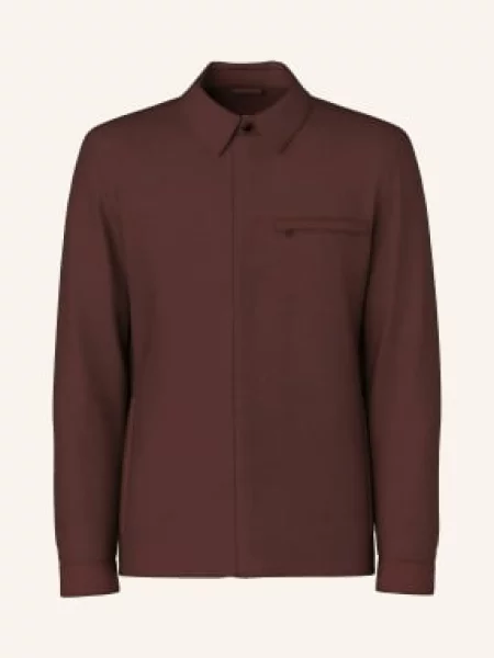 Strellson Kabát Modena S Lemováním tmavě červená