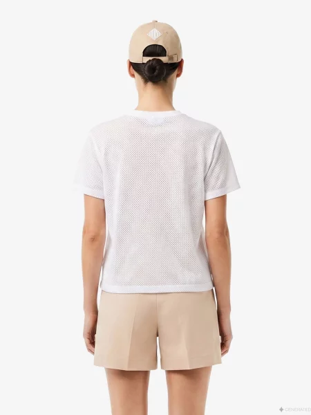 Футболка Lacoste белая