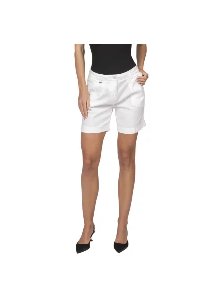 Szorty Fay plisowane białe