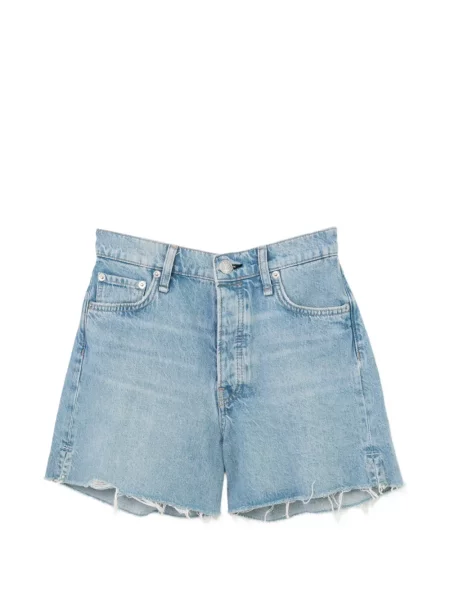 Pantaloni scurți din denim Rag & Bone albastru