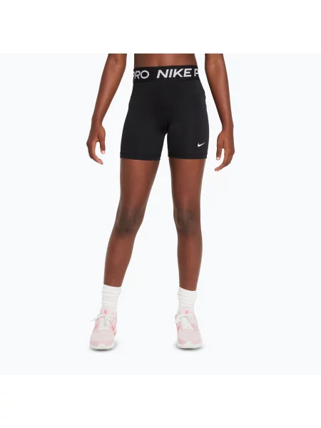 Dětské šortky Nike Pro black/white bílé