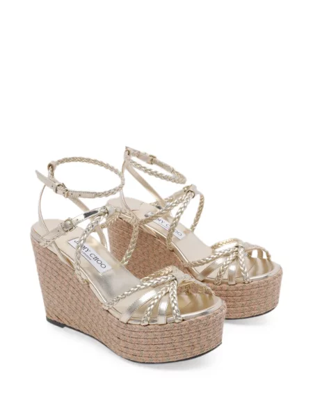 Sandale Jimmy Choo țesuți cu bretele