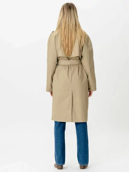 TEESHOPPEN Átmeneti kabátok Linea Trenchcoat bézs