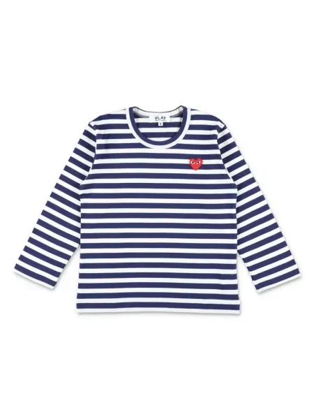 Koszulka dziecięca Comme Des Garcons Play biała