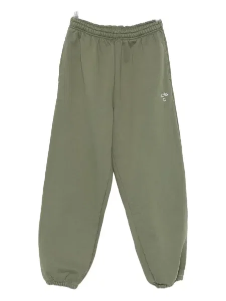 Pantaloni Arte Antwerp cu broderie verde