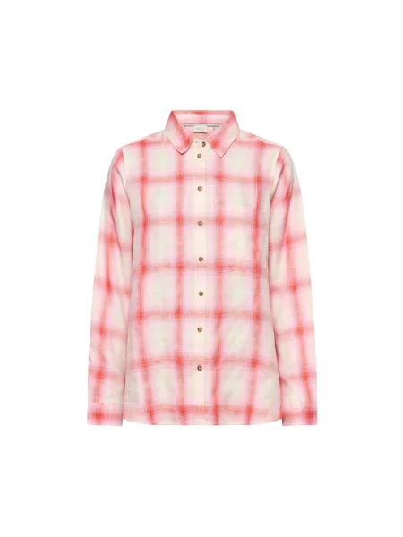 Koszula w kratkę Camel Active w kratę różowa