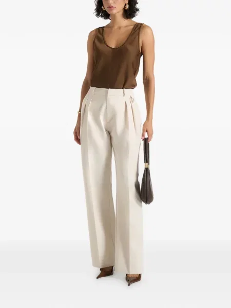 Top Manière De Voir din satin maro