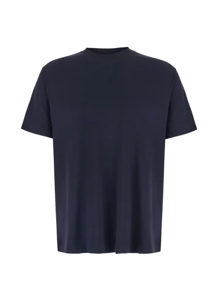 Tricou Emporio Armani cu decolteu rotund albastru