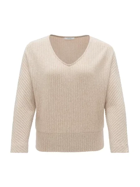 Dzianinowy sweter Opus beżowy