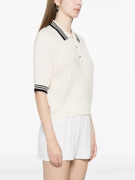 Polo Soft Goat cu dungi fără armătură