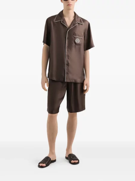 Pantaloni scurți Dolce & Gabbana maro