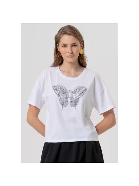 Fracomina Tricou alb