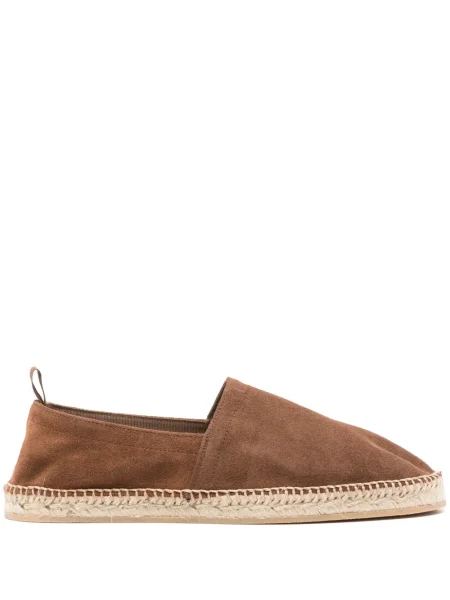 Espadrile Scarosso din piele de căprioară maro