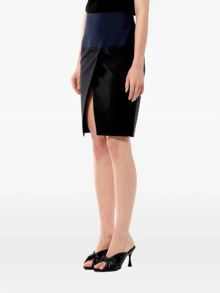 Fustă tip creion Balenciaga plic negru