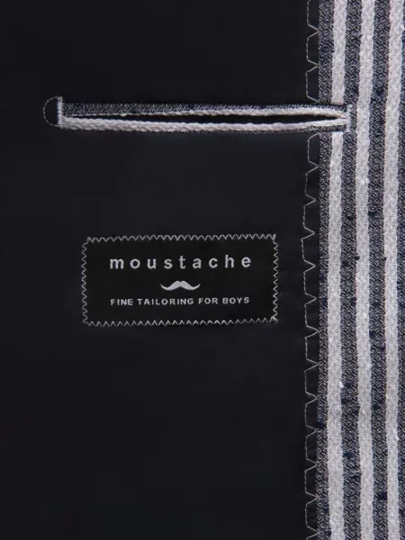 Dětské sako Moustache šedé