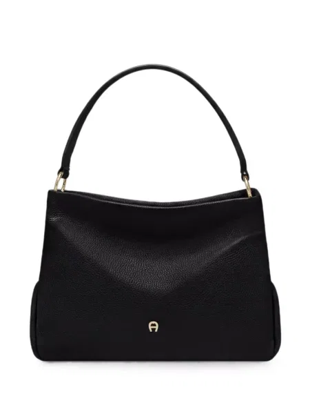 Geantă shopper Aigner din piele negru