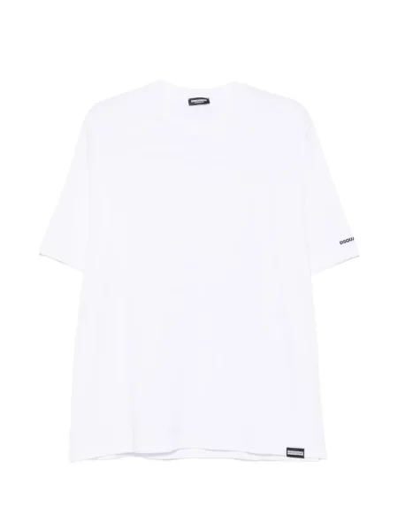 Tricou Dsquared2 cu autograf alb