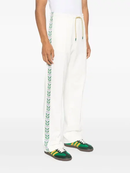 Pantaloni Casablanca alb