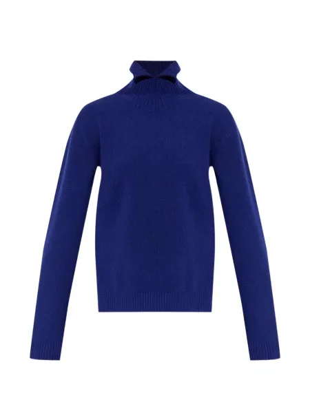 Heláncă Jil Sander de lână albastru