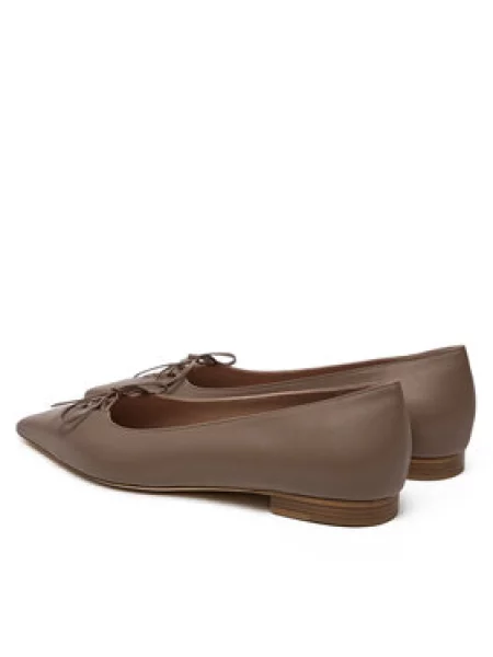 MALONE SOULIERS Balerina Hedy Flat barna