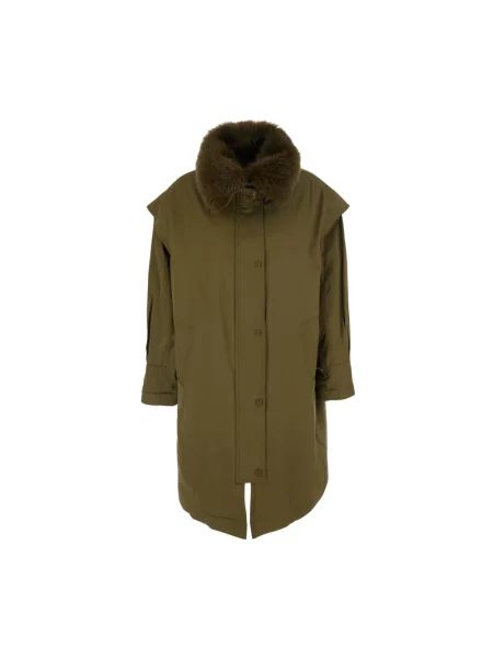 Parka Twinset zielona