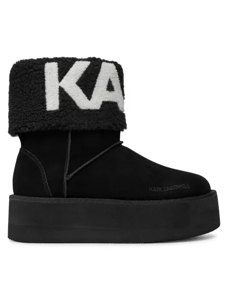 KARL LAGERFELD Cizme de zăpadă negru